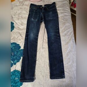 Dark Blue Denim Jeans